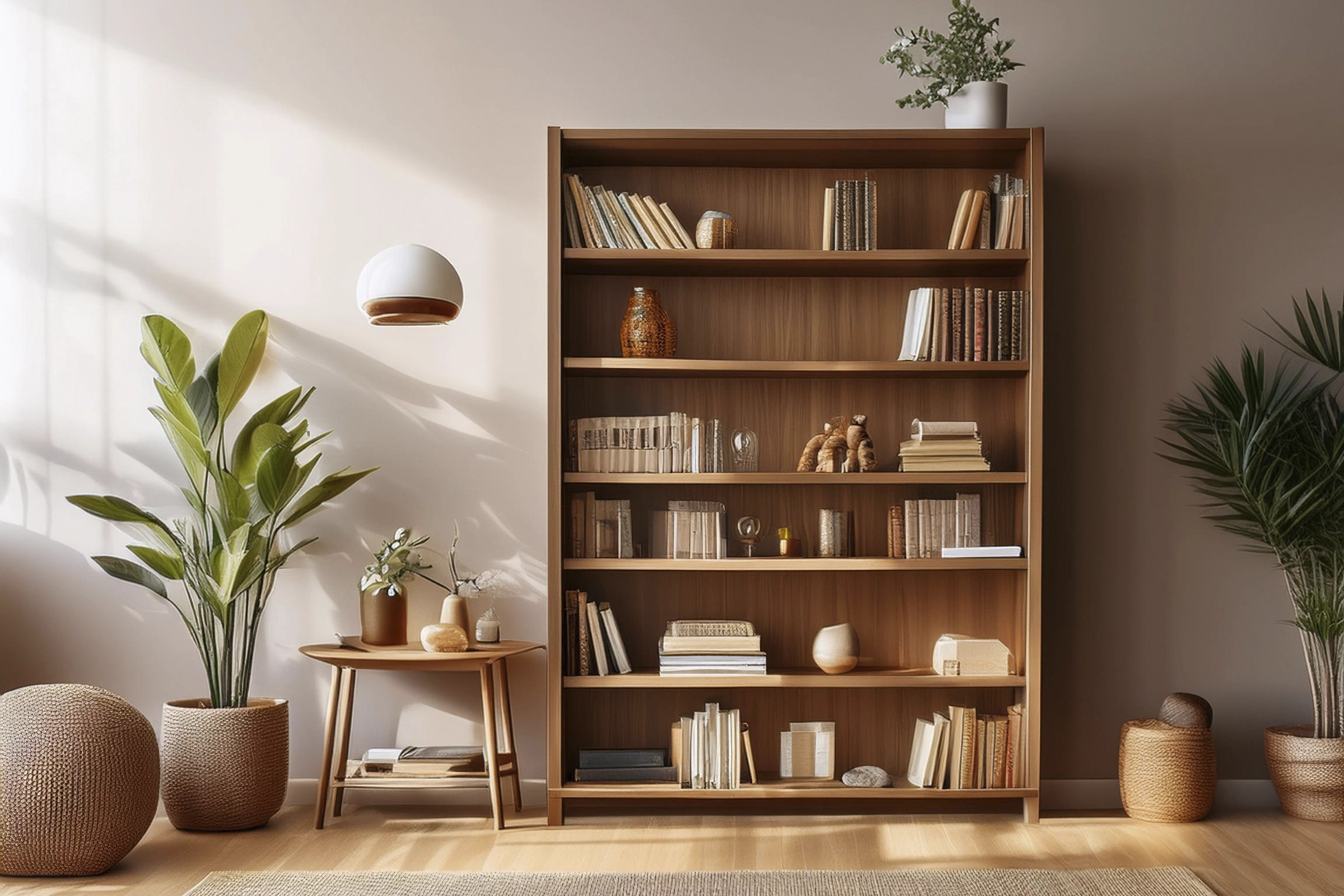 Librero para almacenamiento en el hogar