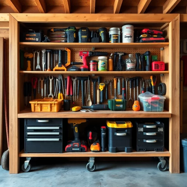 Guardar herramientas en casa