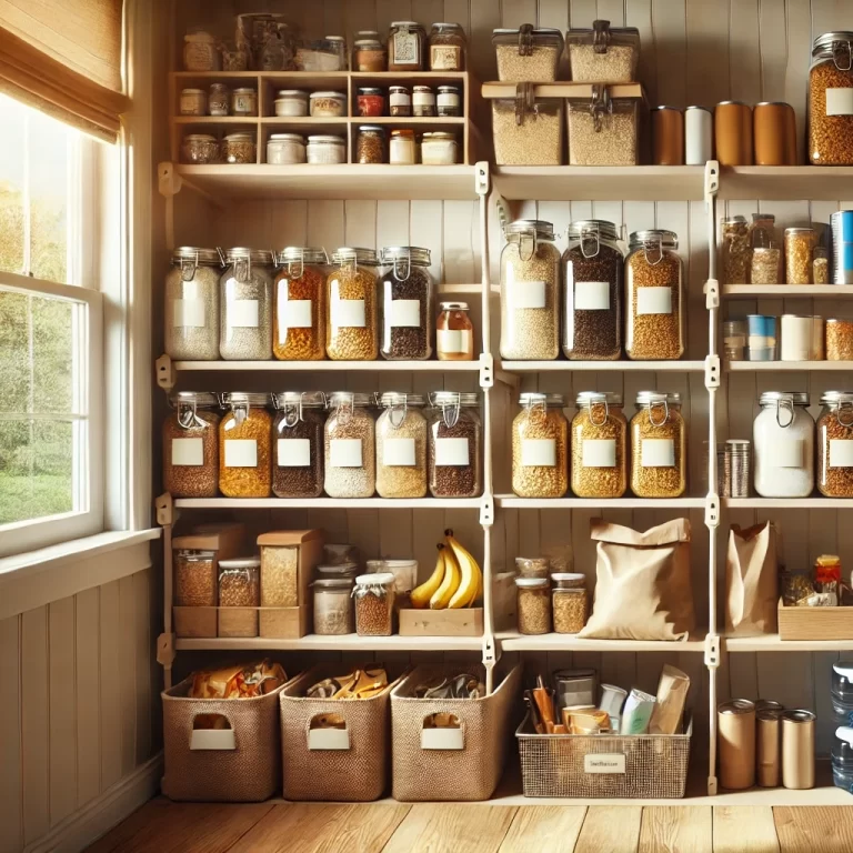 Almacenamiento de alimentos en el hogar