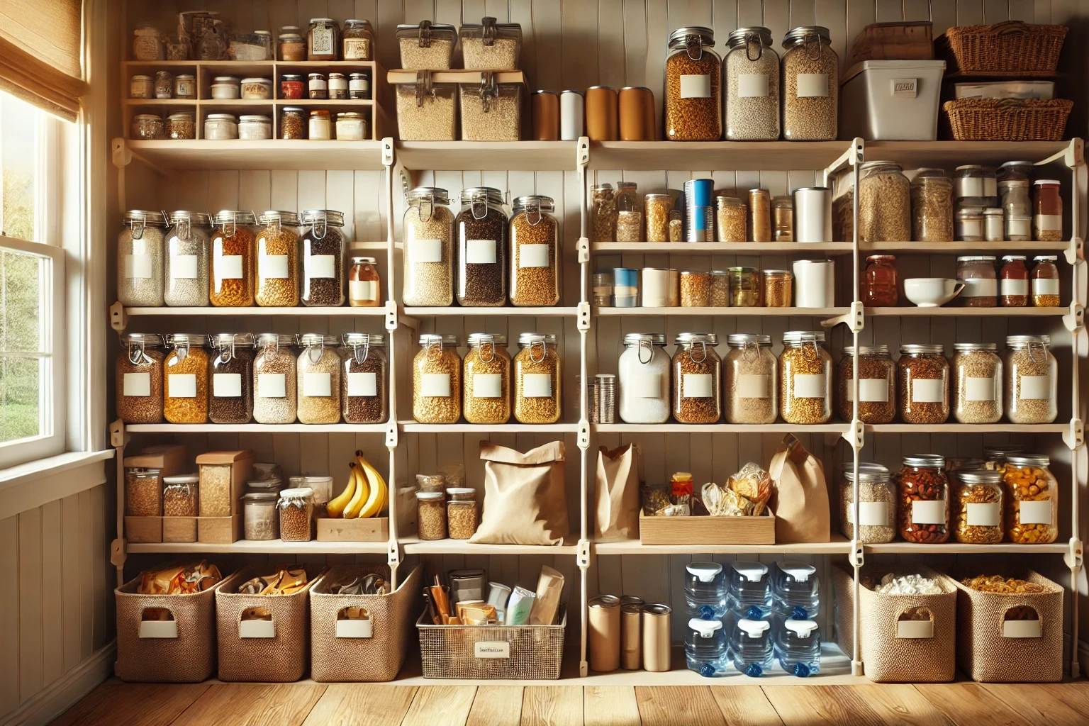 Almacenamiento de alimentos en el hogar