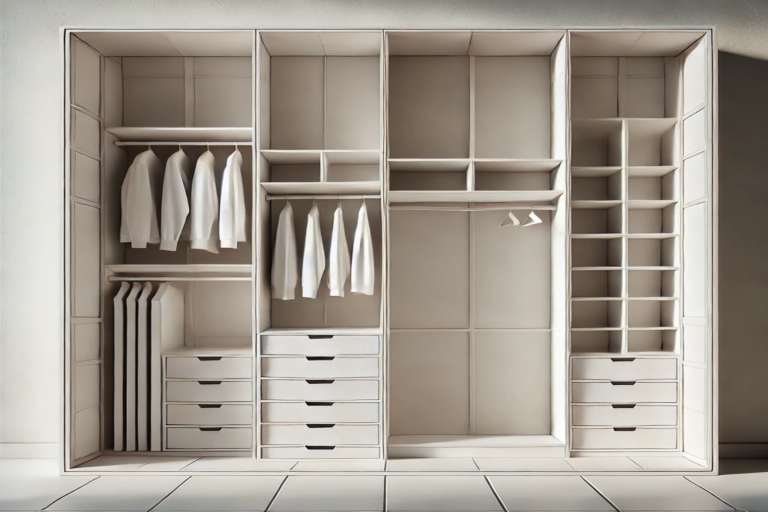 Como Diseñar el Closet de Pared Perfecto y Funcional para tu Hogar