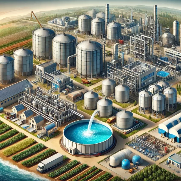 tanques de almacenamiento de agua