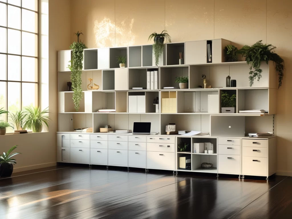 Estanterias modulares para oficina
