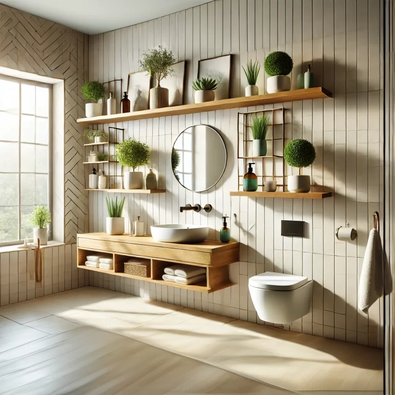 Repisas flotantes para el baño cuadro