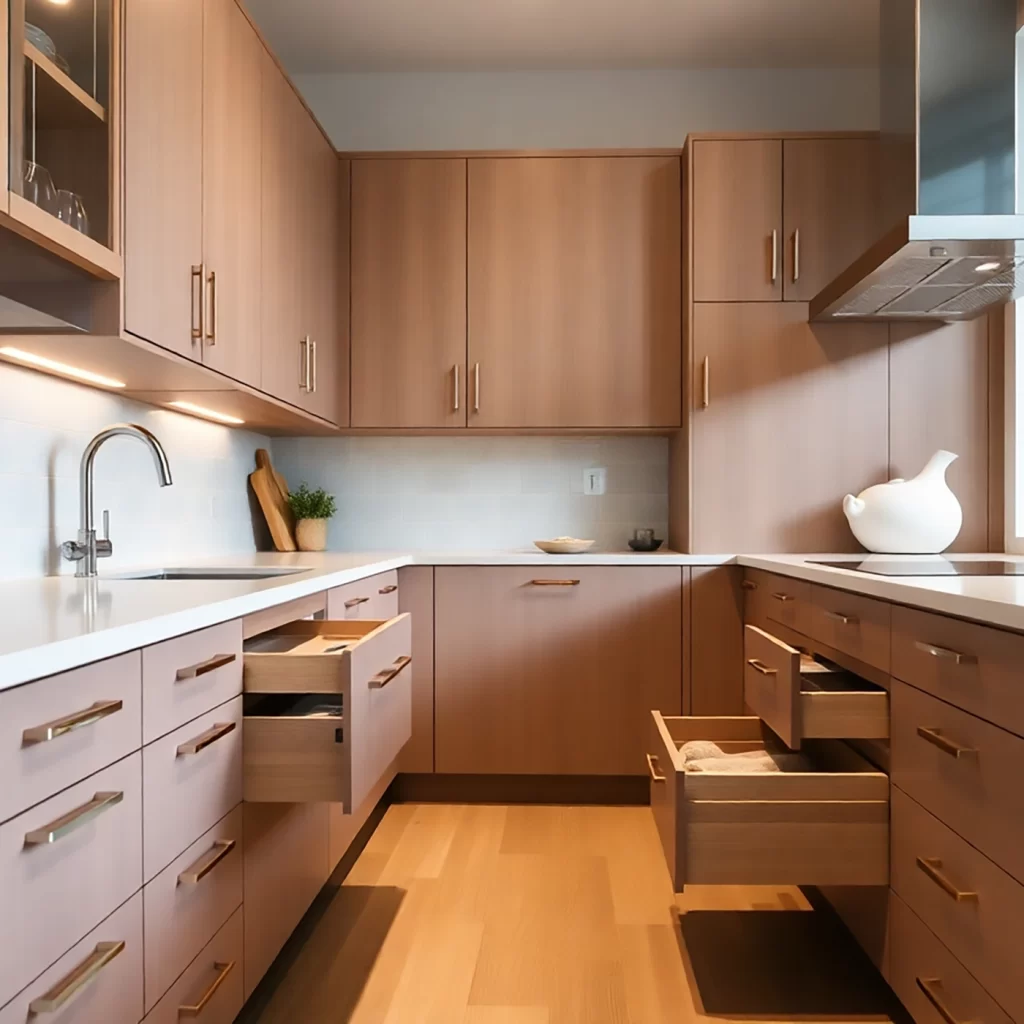 Lee más sobre el artículo Diseños de Cajones para Cocina que Revolucionaran tu Espacio