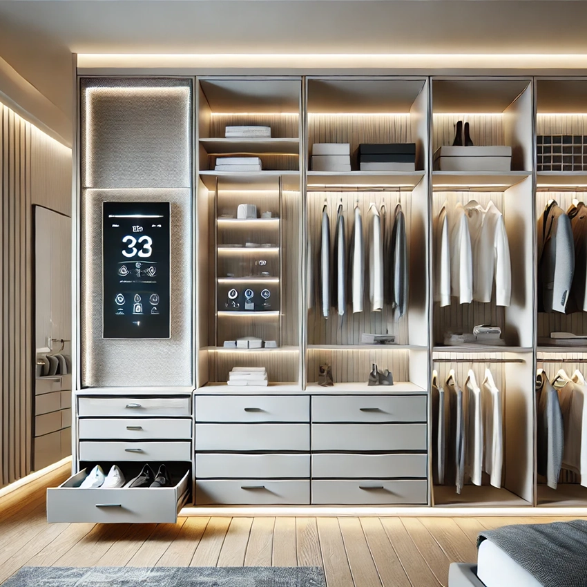 Lee más sobre el artículo Clósets Inteligentes: Diez Accesorios para Llevar tu Espacio al Siguiente Nivel