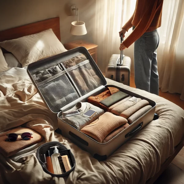 Como empacar una maleta de 10 kilos cuadro