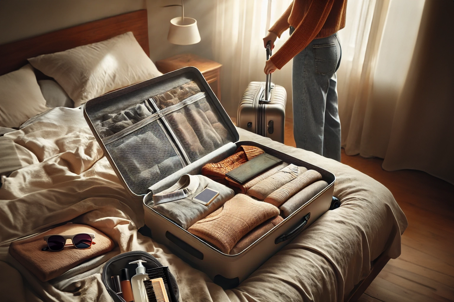 Como empacar una maleta de 10 kilos portada