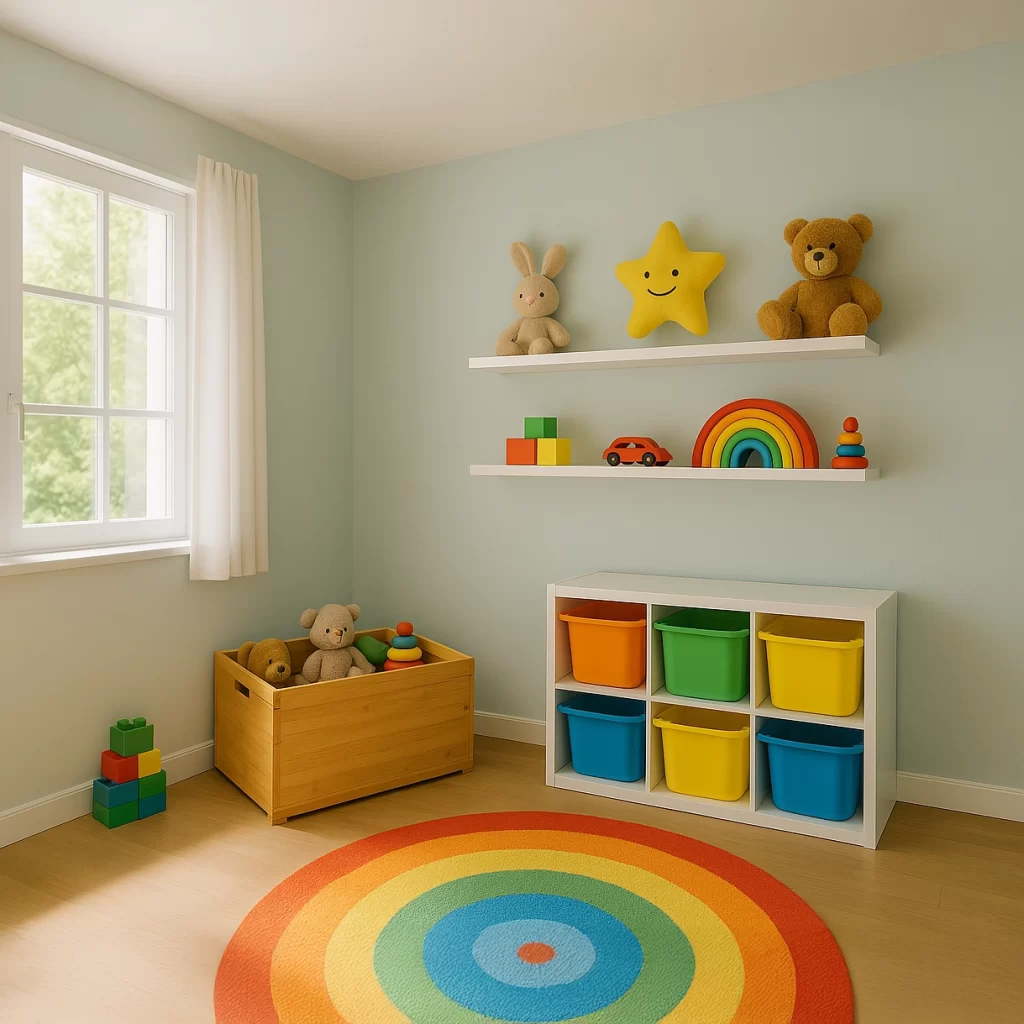 Lee más sobre el artículo ¿Cuál es el Mejor Mueble para Guardar Juguetes? Más Orden y Menos Estrés