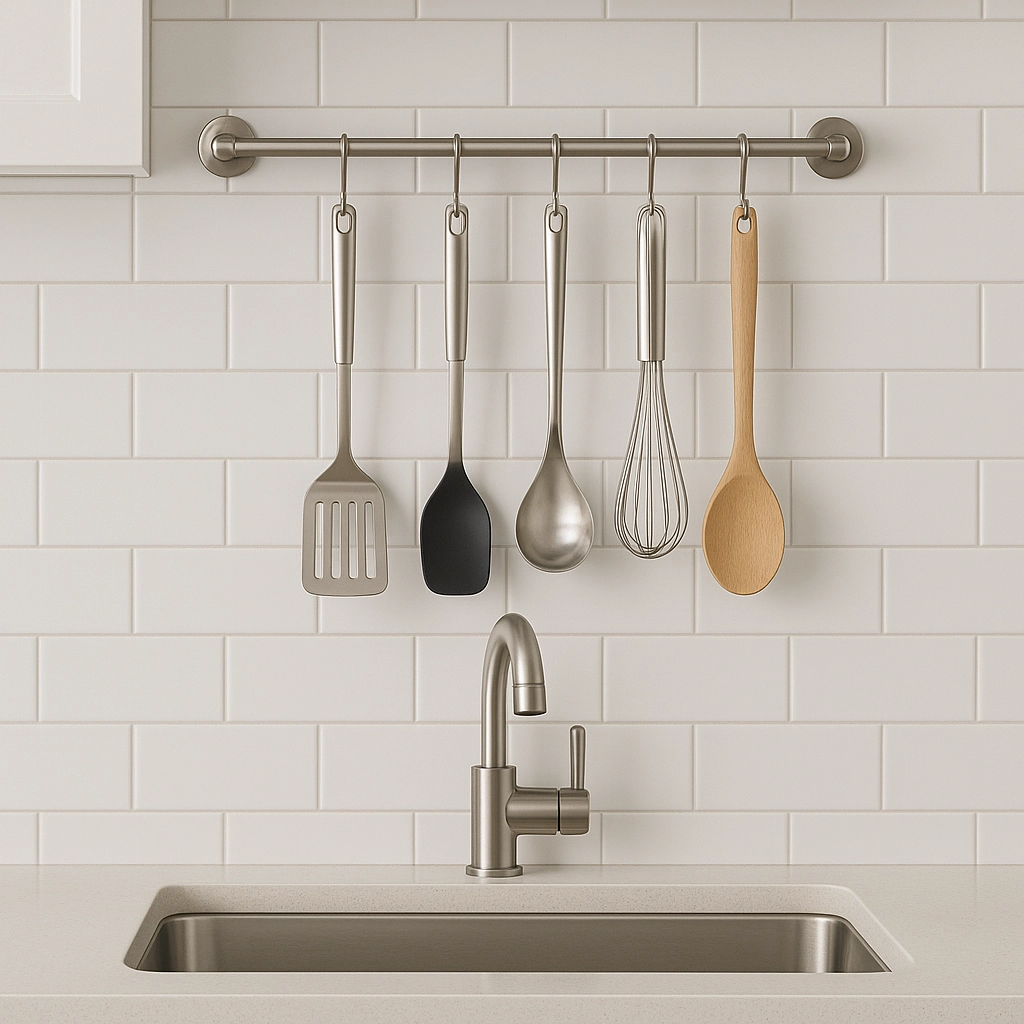 Barras organizadoras para cocina