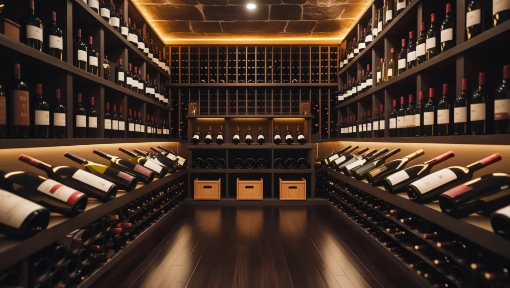 Donde se guarda el vino en cava