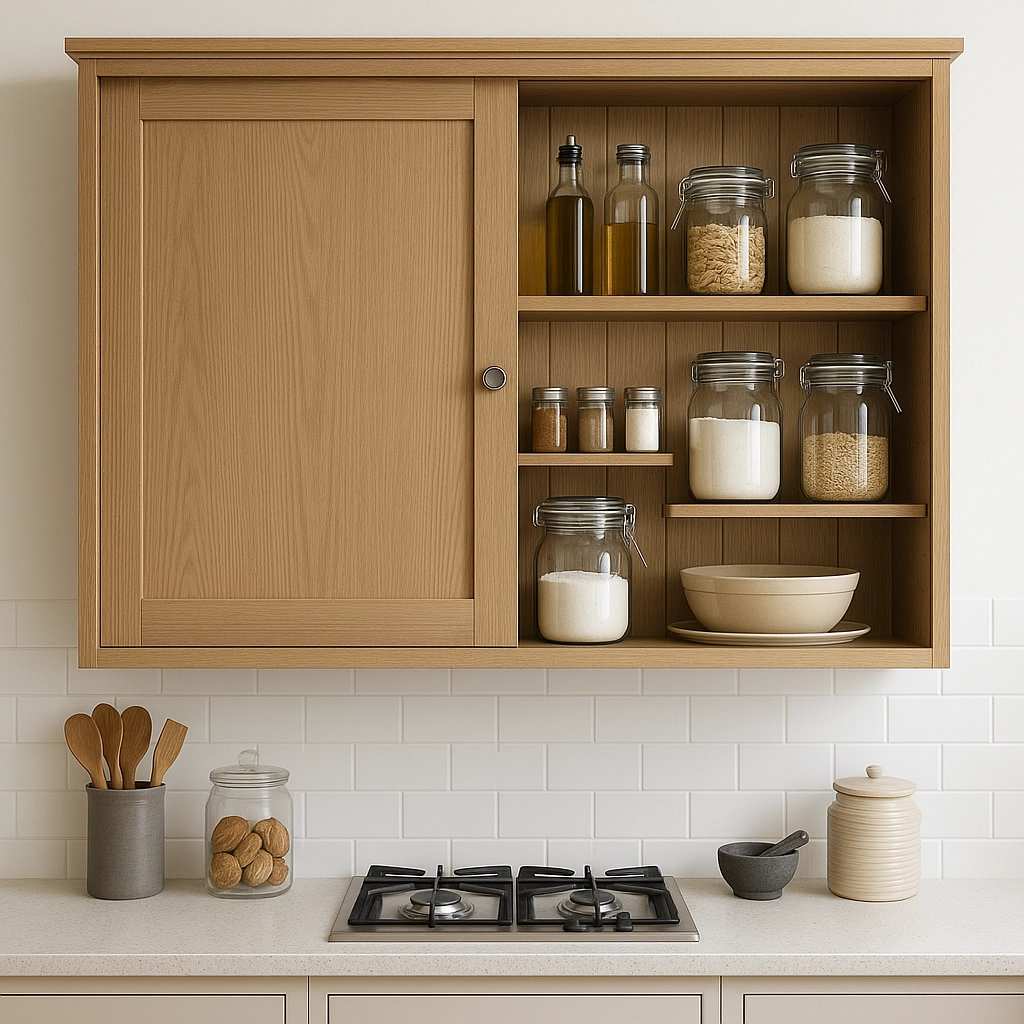 Mueble con puertas correderas