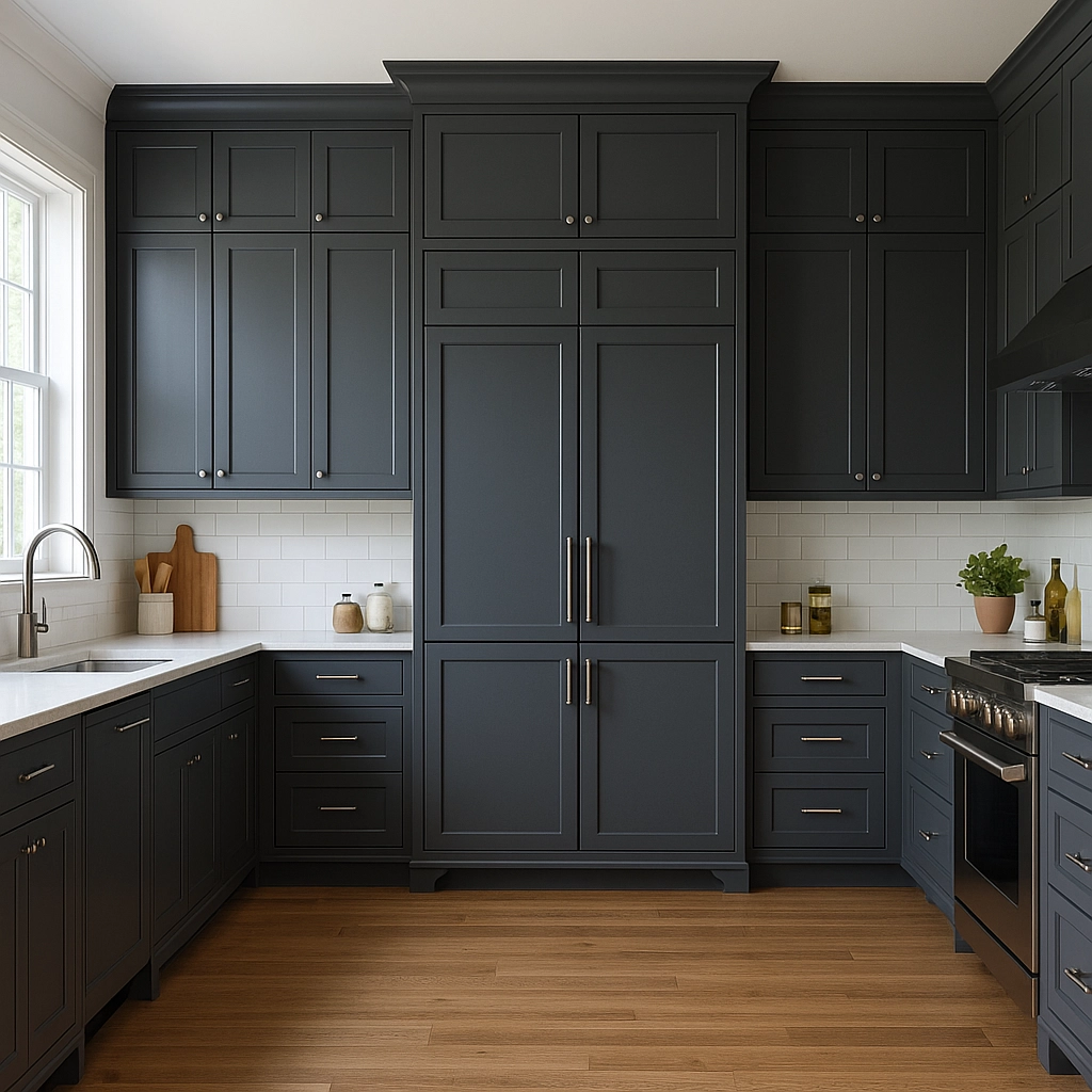 Mueble de cocina hasta el techo