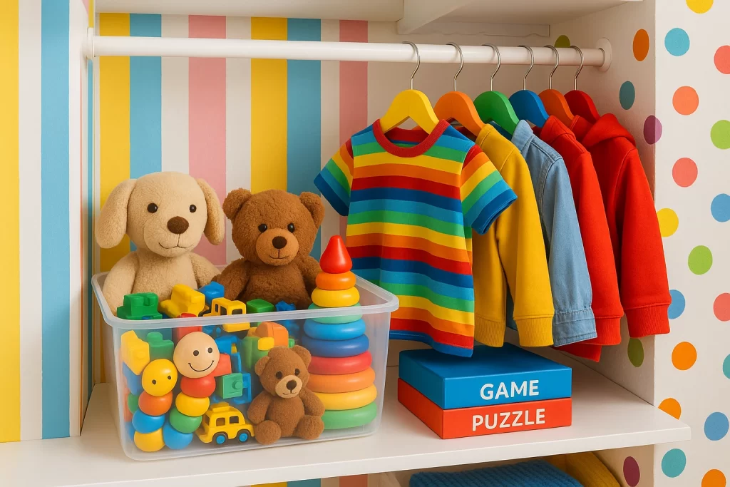 Contenedores de plástico para niños