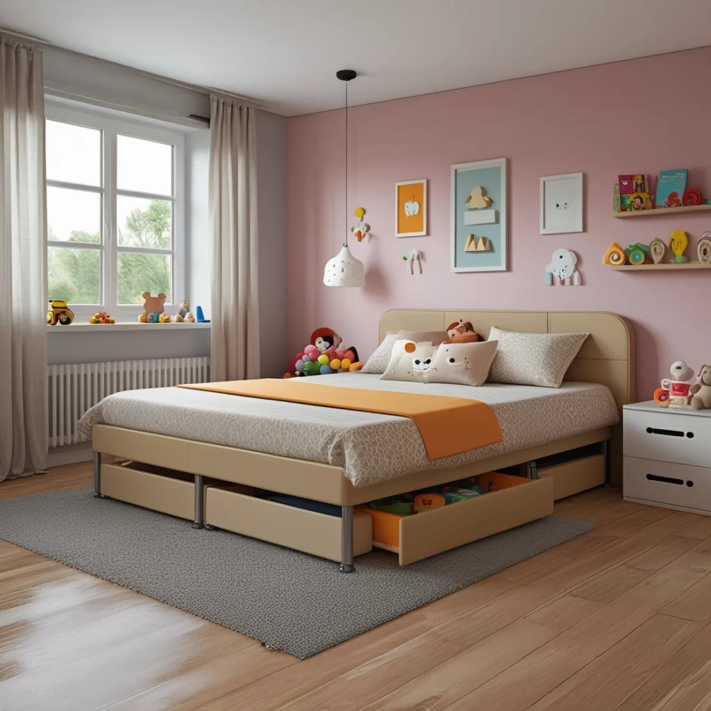 Lee más sobre el artículo Cómo Aprovechar Una Cama Con Almacenamiento En Habitaciones Pequeñas