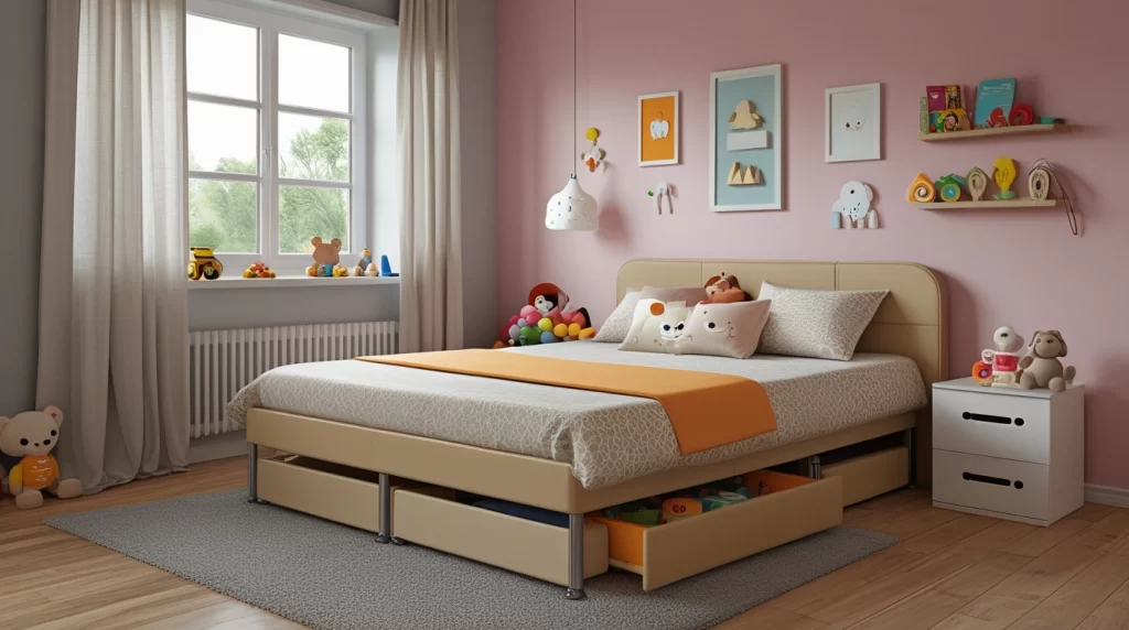 Cama con Almacenamiento portada