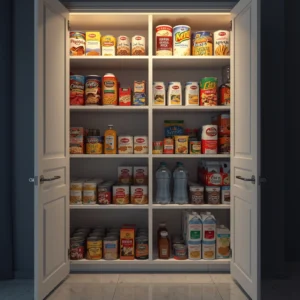 despensa de emergencia cuadro