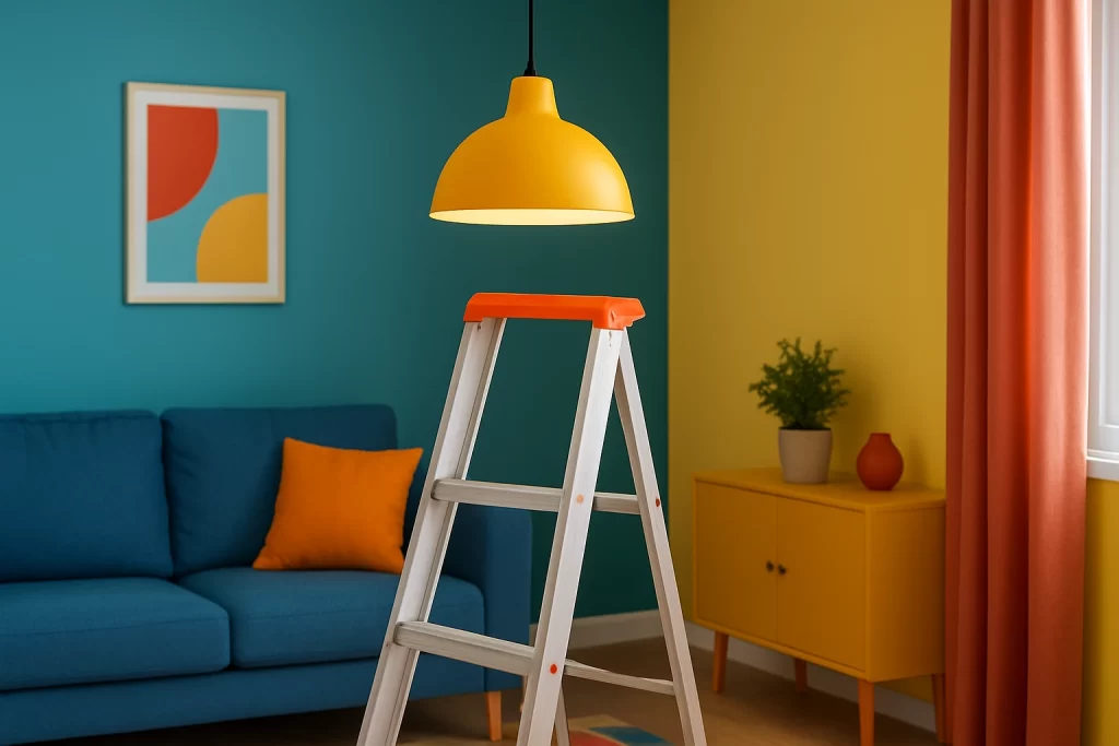 Herramientas basicas escalera pequeña