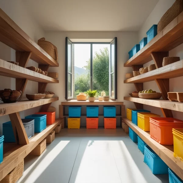 Humedad en los espacio de almacenamiento cuadro