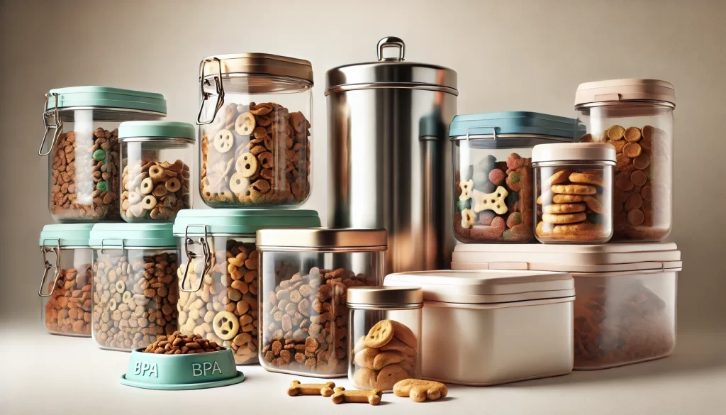 Almacenamiento De Alimentos Para Mascotas Contenedores