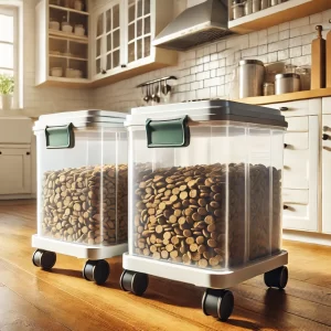 Almacenamiento De Alimentos Para Mascotas Cuadro