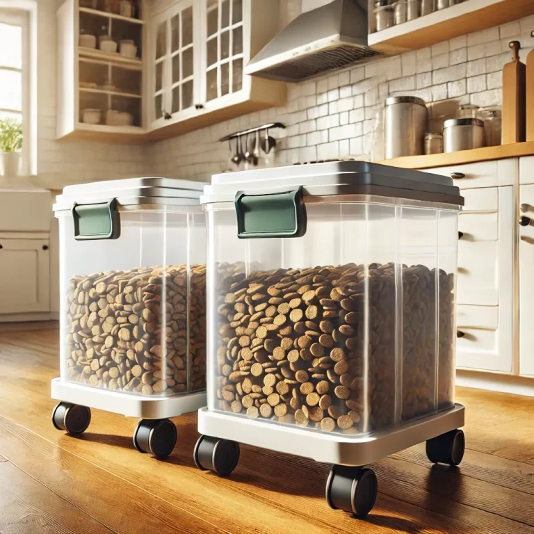 Almacenamiento De Alimentos Para Mascotas Cuadro