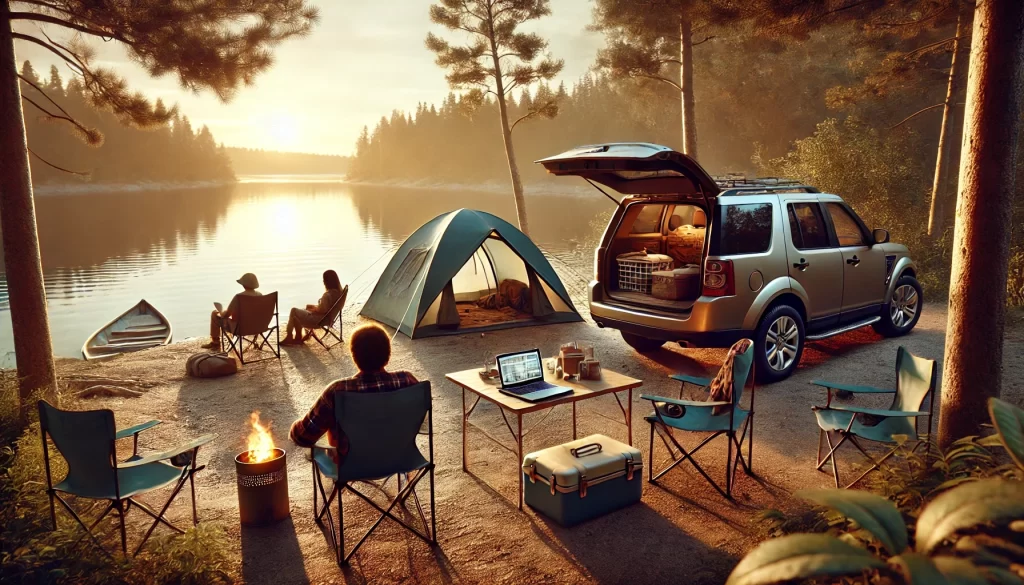 Almacenamiento para Camping con Tecnologia