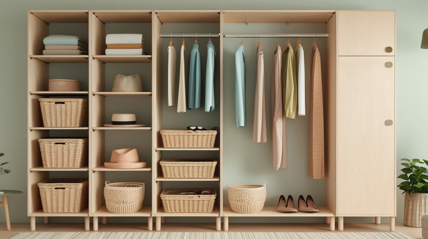 Acomodo de closet pequeño