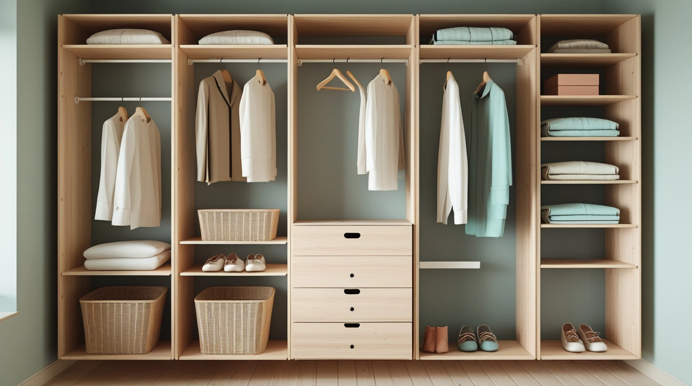 Acomodo de closet pequeño