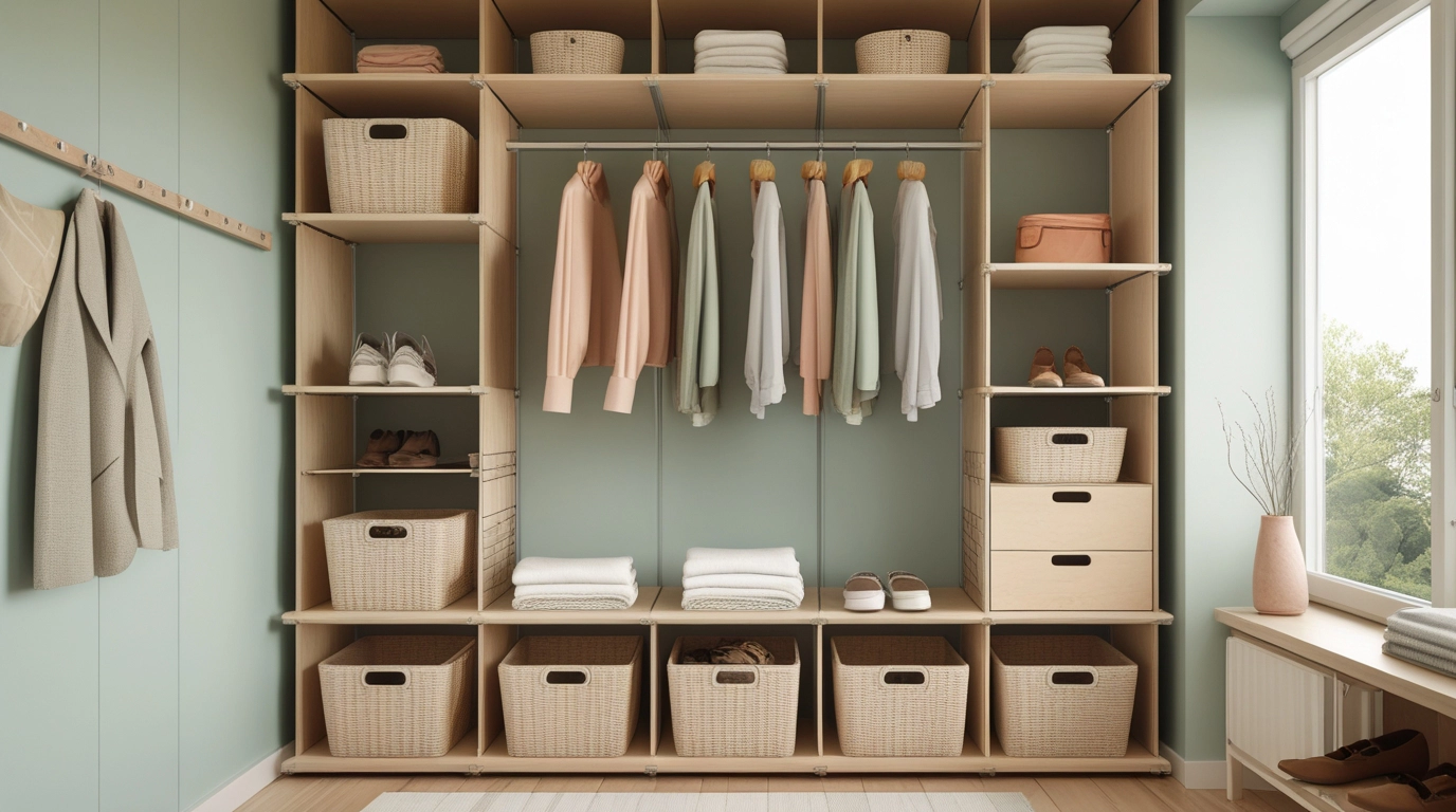 Acomodo de closet pequeño