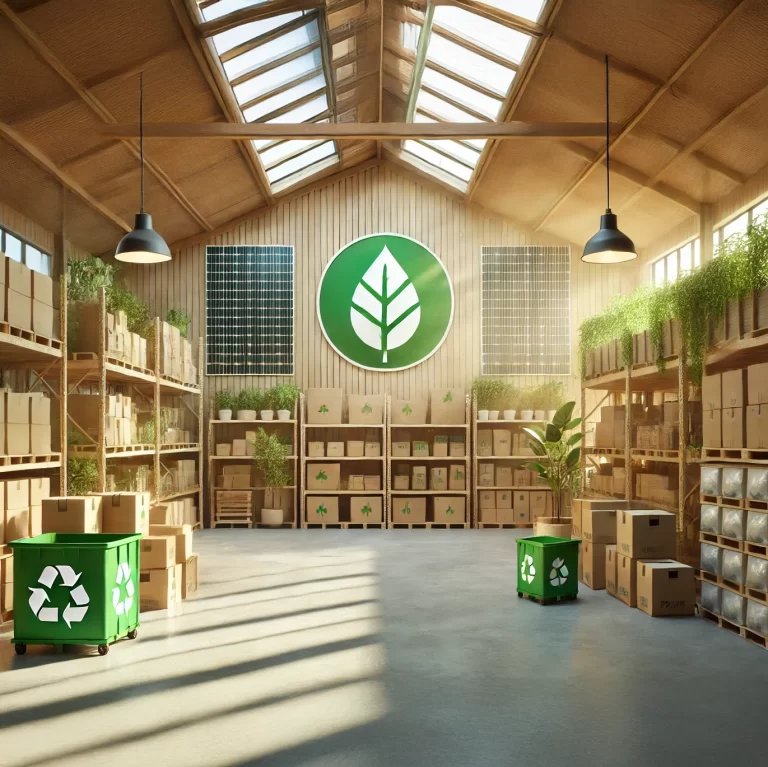 Soluciones ecológicas de almacenamiento cuadro