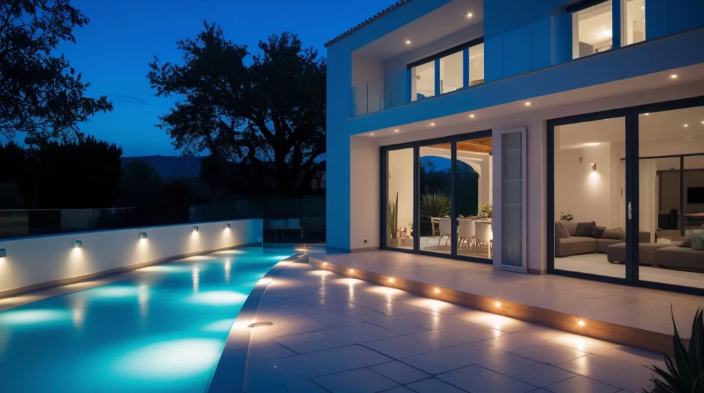 focos led en exterior