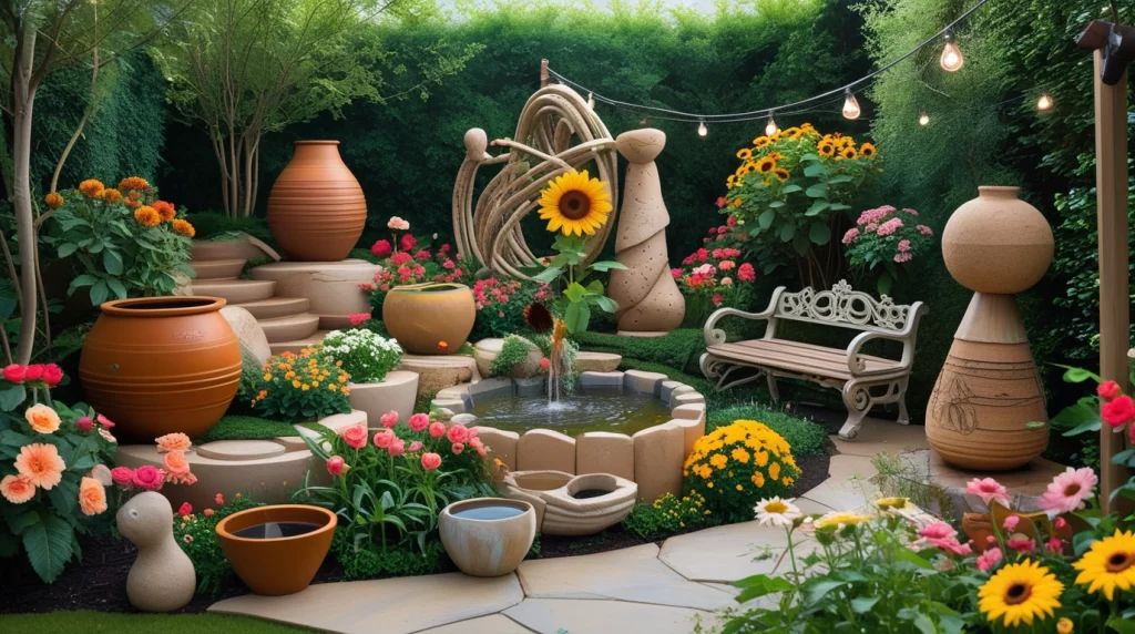 Ideas para jardín saturado