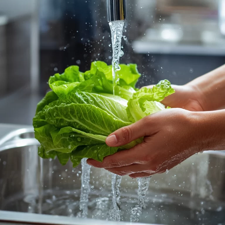 Como desinfectar la lechuga cuadro