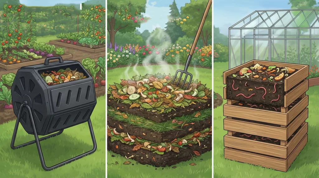 Metodo para hacer composta casera