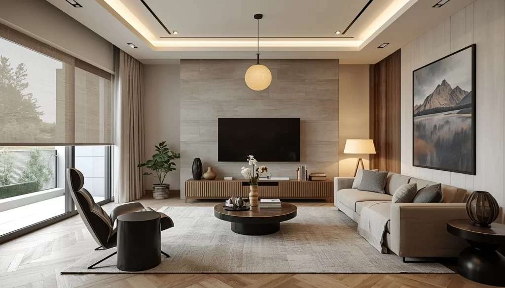 cortinas para sala moderna