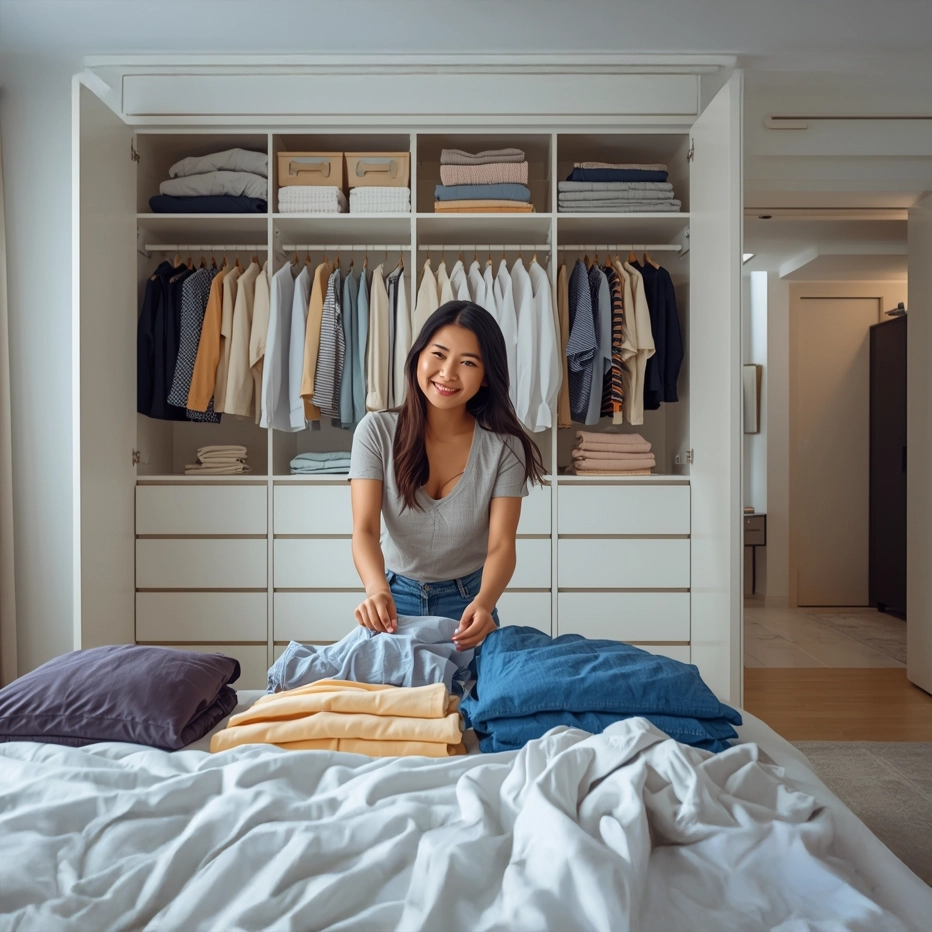 Lee más sobre el artículo Como Doblar Ropa y Mantener Tu Armario Ordenado Sin Esfuerzo