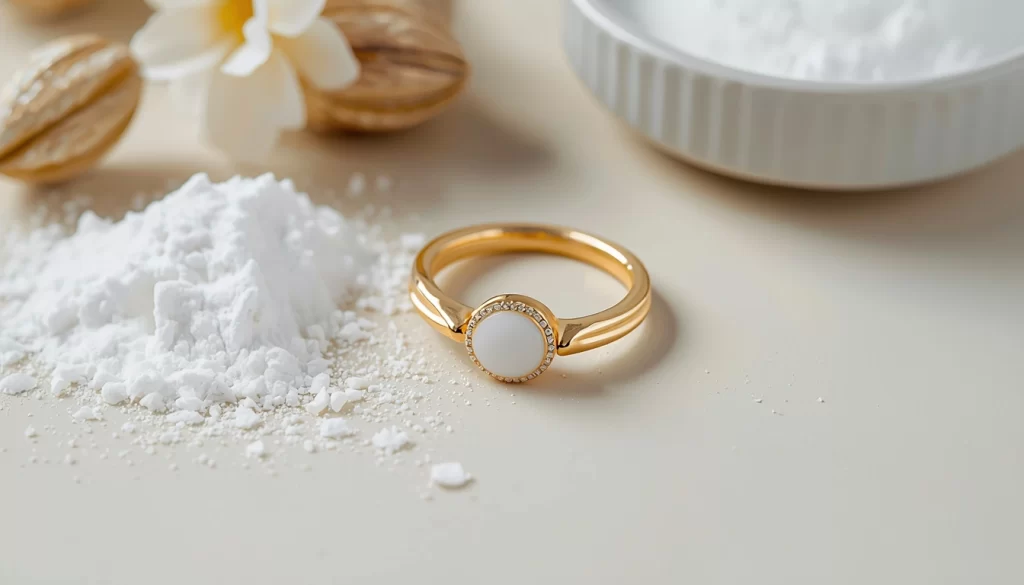 Como limpiar el oro con bicarbonato