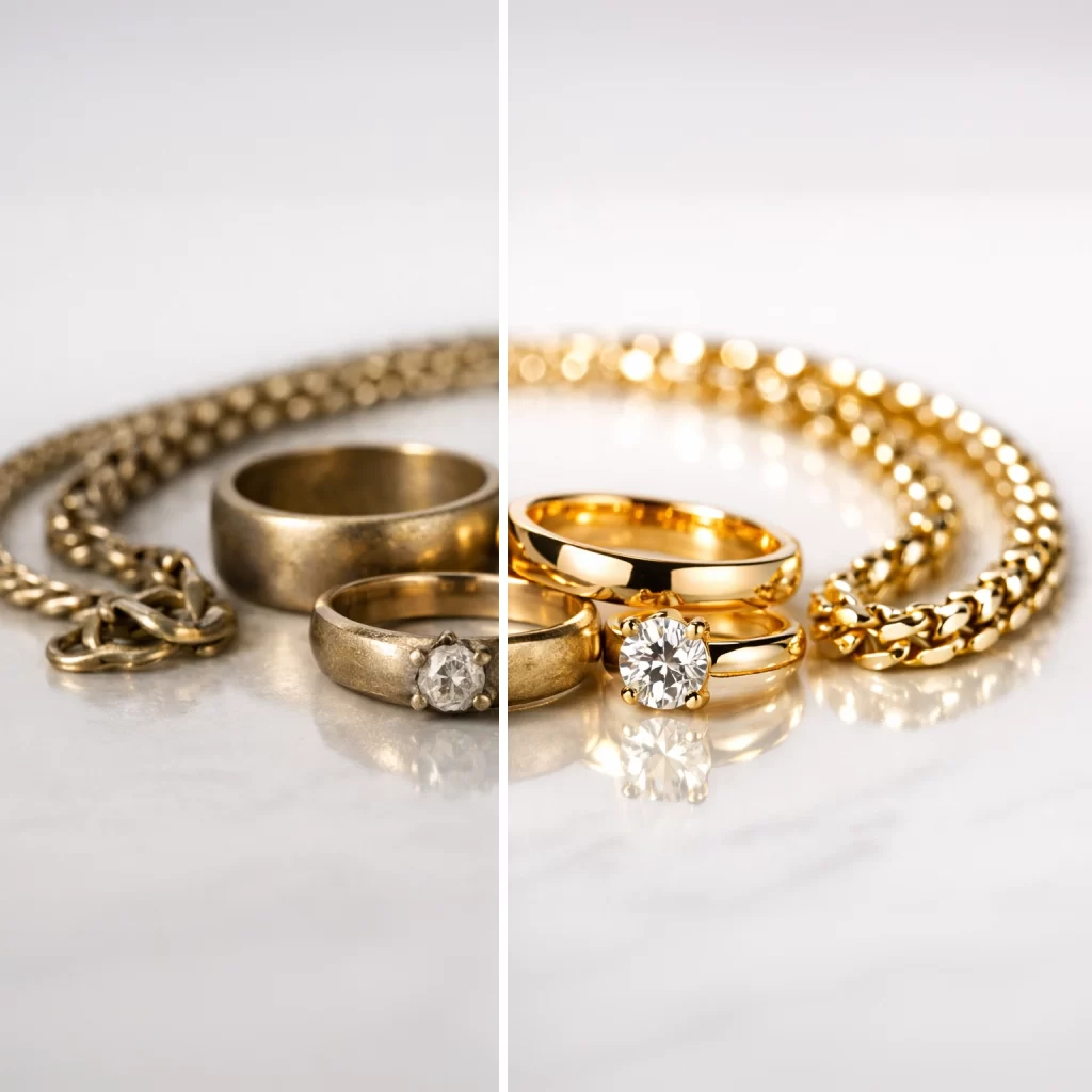 Lee más sobre el artículo Cómo Limpiar el Oro Para Dejarlo Brillante y Como Nuevo