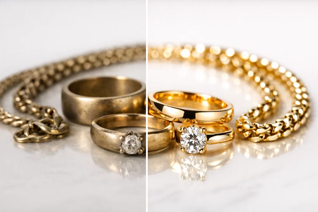 Como limpiar el oro portada