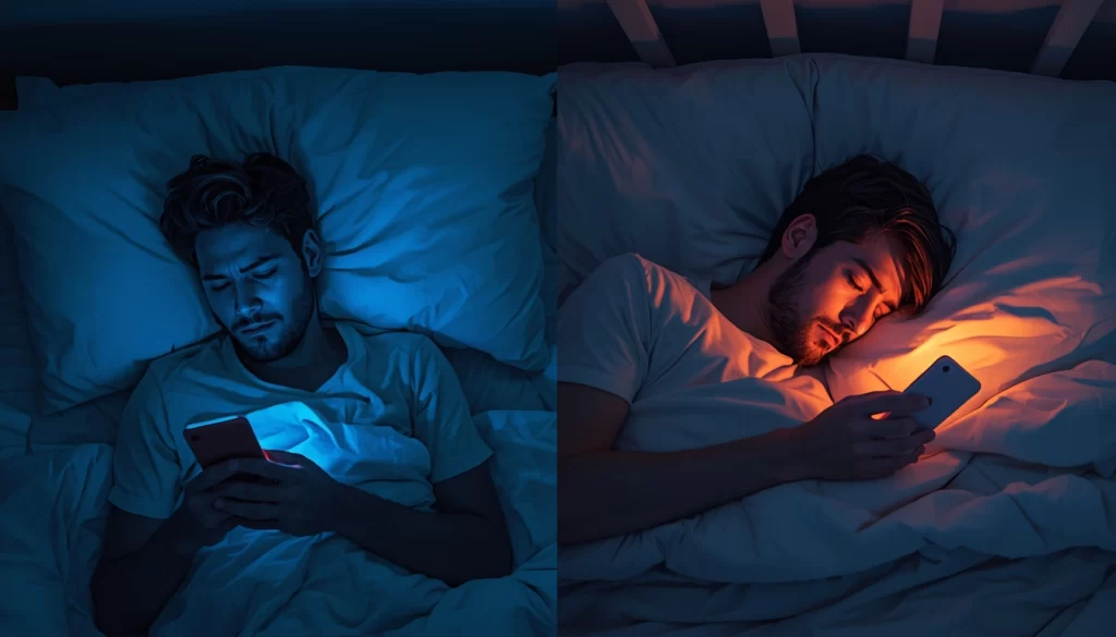 Evitar el celular para dormir rapido