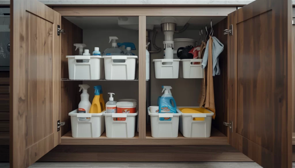 Organizar el fregadero de la cocina