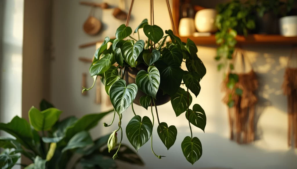 planta de interior philodendron hederaceum