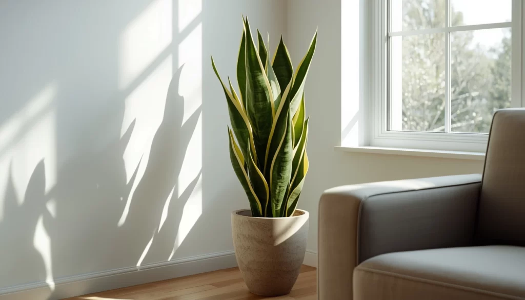 planta de interior sansevieria
