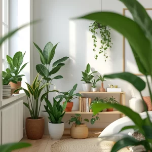 plantas de interior cuadro