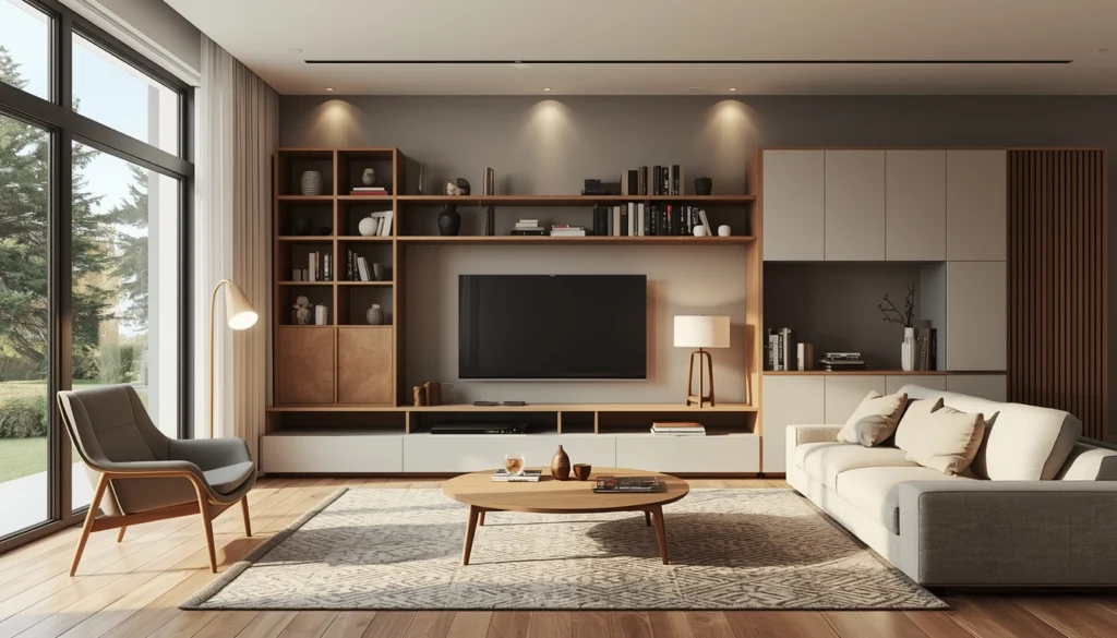 sistemas de almacenamiento con melamina